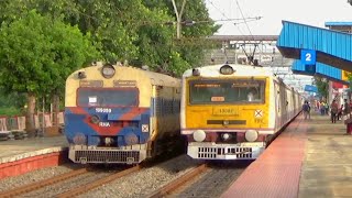 🔥 110 Kmph Kolkata Trains Speeding Through Grand Main Line  Purvanchal  Mithila  Maa Tara train [upl. by Vicky]