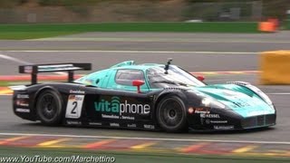 Maserati MC12 Corsa EPIC Sound and Accelerations [upl. by Eimerej72]