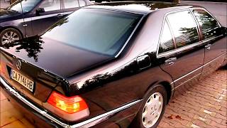 MercedesBenz Sclass W140 S500 driving experience FullHD 1080p [upl. by Mag298]