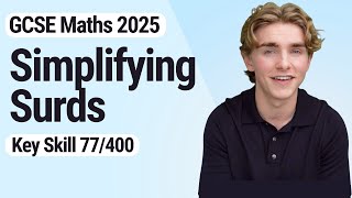 Simplifying Surds  GCSE Maths 2025  77400 [upl. by Land]