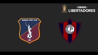 MONAGAS VS CERRO PORTEÑO l RADIO EN VIVO [upl. by Lavoie]