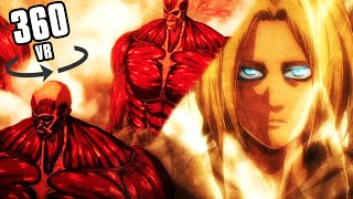 360° ANNIE AND LEVI Point of View  The Rumbling Eren  Attack on Titan S4 VR [upl. by Eentruok]