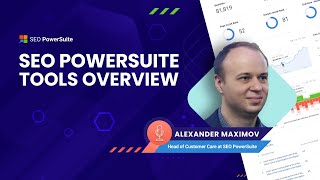 SEO PowerSuite Tools Overview 2021 Webinar [upl. by Enomor]