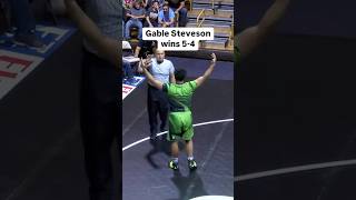 Gable Steveson and Jordan Wood had a close one back at 2015 WNO [upl. by Ahsitahs]