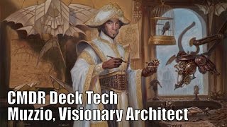 Victors Muzzio Visionary Architect CMDR Deck EDH  Commander  Magic the Gathering [upl. by Ynttirb]