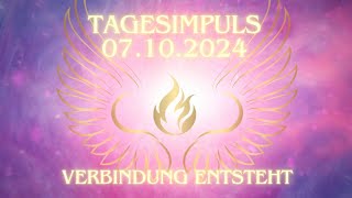 💫Verbindung entsteht💫 TagesTarotBotschaft [upl. by Ahtanoj]