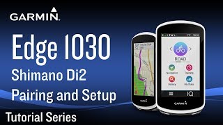 Tutorial  Edge 1030 Shimano Di2 Pairing and Setup [upl. by Quintilla86]