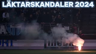 ALLA LÄKTARSKANDALER I SVENSK FOTBOLL 2024 [upl. by Nnaeirb]