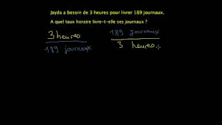 Calculer un taux horaire [upl. by Esch]