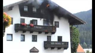 Freiwillige Feuerwehr Götzens  Einsatzvideo 14072009 [upl. by Rafaelita]