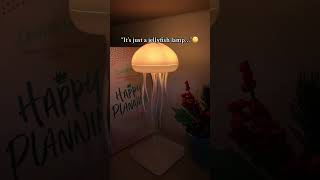 So cute😍🥺jellyfishlamp foryoupage❤️❤️ foryoupageofficiall jellyfish lamp [upl. by Ahtrim]