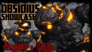 Obsidius Showcase  PROJECT KAIJU 40 [upl. by Eyllek808]