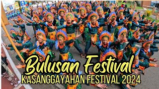 Bulusan Festival of Bulusan Sorsogon  Kasanggayahan National Festival of Festivals 2024 [upl. by Vharat373]