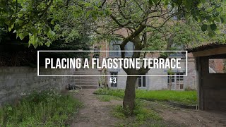 3 placing a flagstone terrace [upl. by Itin]