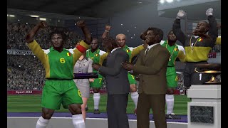 PES 3  COPA ÁFRICA CON SENEGAL  SENEGAL APLASTA 5 A 0 A NIGERIA EN LA FINAL [upl. by Enriqueta]