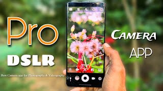 Best DSLR Camera app For Android 📸  Best Photography amp Videography Camera App 🔥 [upl. by Ettennyl610]