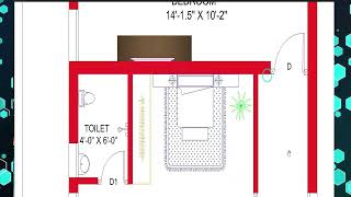 20 x 4665quot SMALL HOUSE DESIGN20x 4665quot GHAR KA NAKSHA 930 SQFT HOUSE PLANSOUTH FACE PLAN [upl. by Bari]