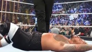 Solo Sikoa brutally destroyed by Roman Reings Jey Uso amp Jimmy Uso Smackdown [upl. by Fleisher]