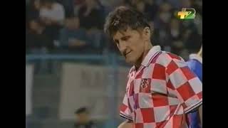 Croatia  Estonia 1995 Euro Qualification Suker Boban Prosinecki Boksic Stanic Jarni [upl. by Cutlip830]