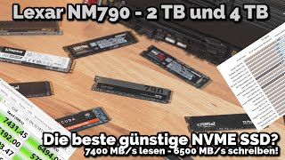 Die beste günstige NVME SSD Lexar NM790 im Test [upl. by Gustaf]