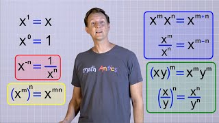 Algebra Basics Laws Of Exponents  Math Antics [upl. by Nosreve]