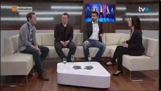 Bliss live  Lukas Mat und Viktor  Interview TVO  26 Februrar 2014 [upl. by Cordula212]