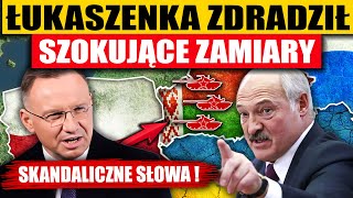 ŁUKASZENKA WPROST O PRAWDZIWYCH ZAMIARACH  JAK NA SZOKUJĄCE SŁOWA ZAREAGUJE POLSKA [upl. by Suivatra]