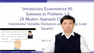 Solutions to Problems 15 Chapter 15 Instrumental Variables Estimation and Two Stage Least Squares [upl. by Ortiz]