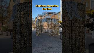 Christmas Decoration Romford Romford youtube ytshorts shorts viralvideo foryou [upl. by Gnoht334]