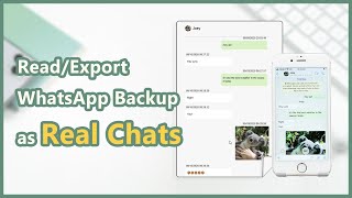 How to Export WhatsApp Chat As Real Chats on Phone [upl. by Fiorenze]