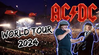 ACDC World Tour 2024 confirmed Here are some facts [upl. by Glennis]