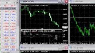 Adding and Editing Technical Indicators  MT4 Tutorials [upl. by Medina]