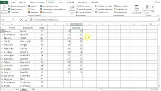 Analisi Dati con Excel 2013  17  Funzioni statistiche di base e calcolo frequenze [upl. by Yves665]