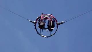 Slingshot at Montreal Six flags La ronde [upl. by Winni]