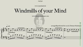 The Windmills of your Mind [upl. by Yntirb]