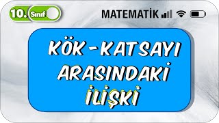 10 Sınıf Matematik Kök ve Katsayı Arasındaki İlişki  Basit Anlatım 📚2023 [upl. by Girardi603]