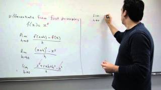 Engineering Mathematics  Calculus Lesson 1 Differentiation from First Principles [upl. by Stesha]