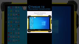 FieldLink 70 Reports to Connect shorts trimble FieldLink survey layout [upl. by Jo341]