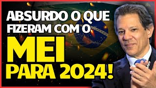 🚨 ABSURDO O QUE FIZERAM COM O MEI PARA 2024 🚨 [upl. by Daigle]