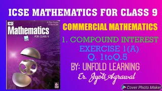 ICSEMathematicsClass9SolutionADasGuptaCommercial MathematicsCompound InterestEx1AQ1Q5 [upl. by Ulphia]