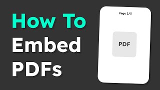 The Easiest Way to Embed PDFs on a Website [upl. by Yatnuahs860]