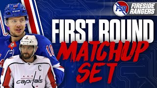 Rangers vs Capitals in Round One is OFFICIAL  Based Tortorella  Playoff Reaction [upl. by Skutchan839]