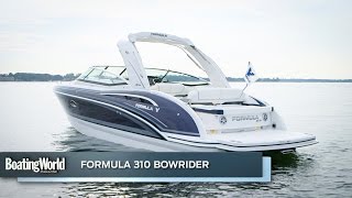 Formula 310 Bowrider – Boat Test [upl. by Legnaesoj430]