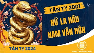 Tân Tỵ 2001 Tử vi Tân Tỵ năm 2024 nam mạng nữ mạng Tân Tỵ 2001 mệnh gì [upl. by Angelle]