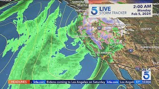 Another atmospheric river is set to arrive in Southern California [upl. by Edbert363]