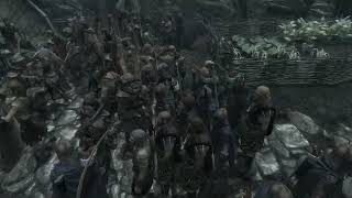 Skyrim Battles  Nord Army vs Orc Army 12 [upl. by Orr]