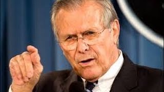 Rumsfeld Caught In Most Obvious Lie Ever [upl. by Ellenej187]