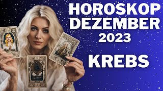 KREBS ♋️ Monatshoroskop  Engelszahl  Dezember 2023 krebs tarot [upl. by Kaenel]