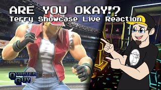 ARE YOU OKAY Terry Bogard Showcase Live Reaction [upl. by Geier]