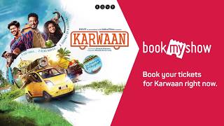 Karwaan Movie Promo  Mithila Palkar amp Dulquer Salmaan  BookMyShow [upl. by Ilowell]